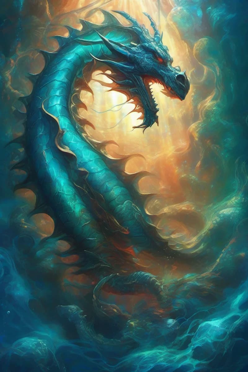 Cover art for The Six Bloodlines of the Sea Dragon